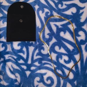 Necklace women/men 18k Gold Plated